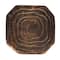Hello Honey® 4" Round Hand-Carved Mango Wood Coasters with Distressed Finish, 4ct.